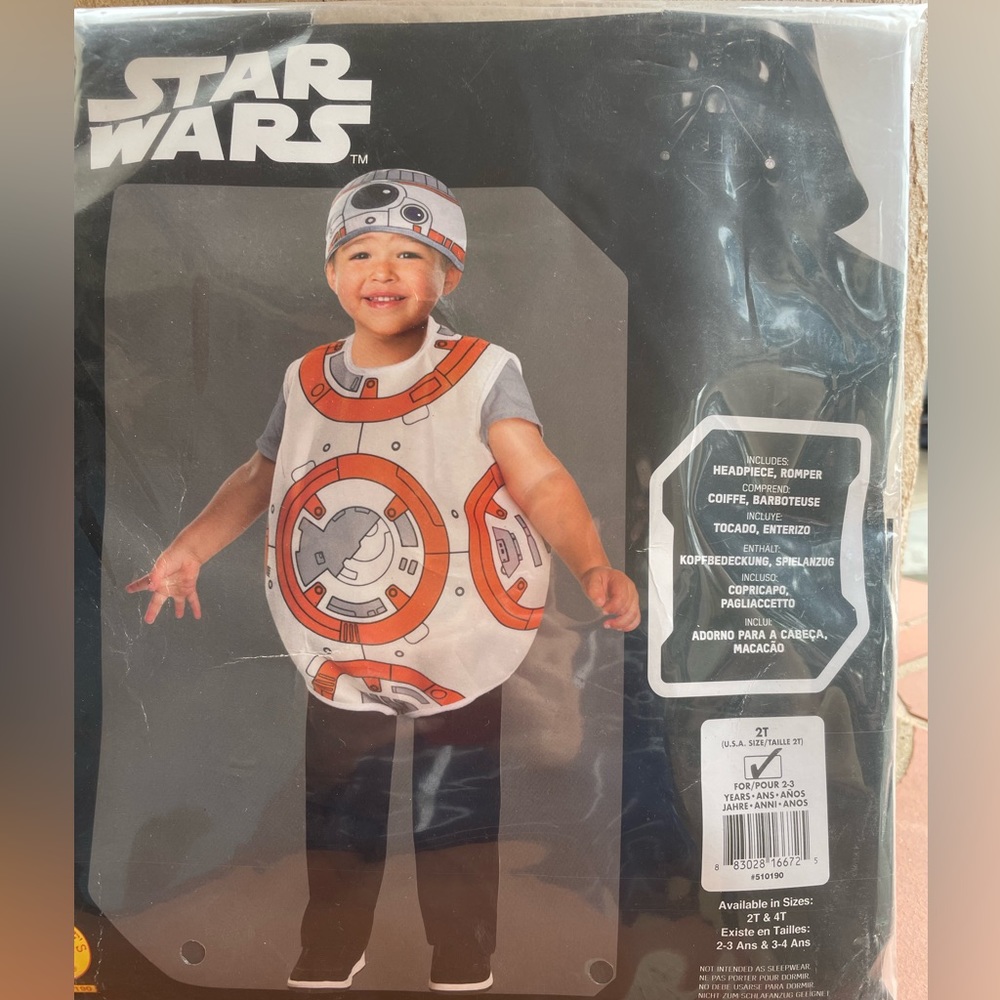 Kids BB-8 costume